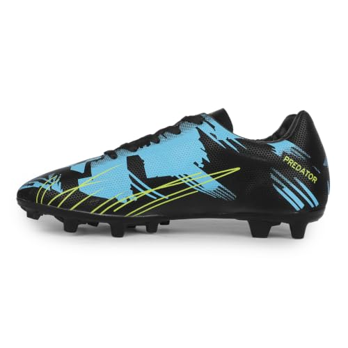 Image of Wavvy Football Shoes for Mens | Lightweight Synthetic Leather Upper, High Shear Strength TPU Sole | Football Studs for Adult, Men & Boys | Football Cleats | Football Sports Shoes