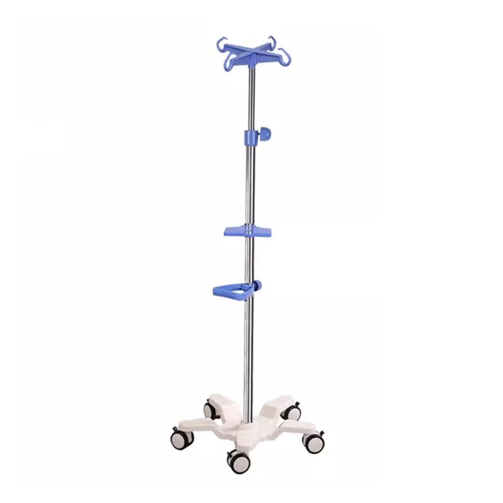 Support portable IV à roulettes pour thérapie à la maison