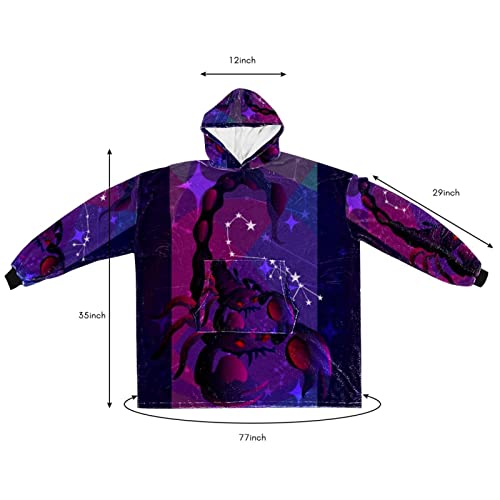 Sweat à capuche surdimensionné scorpion idée cadeau originale