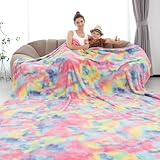 Soft Blanket Lightweight Fleece Blankets Large Throw Blanket for Bed Queen