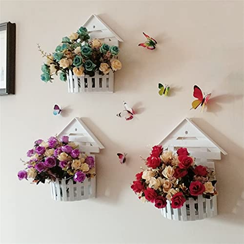 Pendentif fleur de simulation pour une décoration murale durable