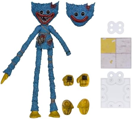 Poppy Playtime - 7in Huggy Wuggy Action Figure (Ruined) - McFarlane Toys