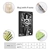 WIOFAGEU Music Art Black And White Vinyl Record Poster Canvas Poster Bedroom Decor Landscape Office Room Decor Gift 08x12inch(20x30cm) #1