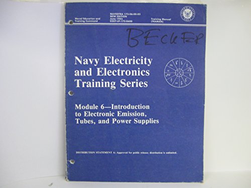 Navy Electricity and Electronics Training Series Module 6 (Introduction to Electronic Emission, Tubes, and Power Supplies, Module 6) image 2