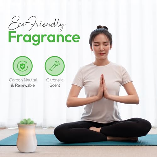 Citronella Wax Melts - 12 Pcs Heart Shape Wax Melts Perfect for Gift - Cruelty & Plastic Free Candle Alternative - Vegan & Pet Friendly Highly Scented Candle Wax Melt, Redolence - Image 5