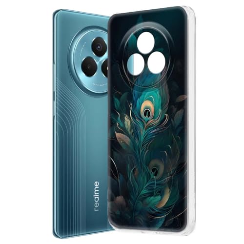 Image of Fashionury Silicone Designer Printed Back Case Cover for Realme NARZO 80 Pro 5G| Shockproof TPU Soft Flexible with Camera Protection -D1212