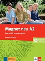 Magnet Neu: Kursbuch A2 mit Audio-CD 3126760856 Book Cover