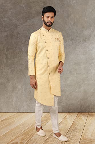 Indian Royal Designer Festival Wedding Wear Traditional Indo-Western Sherwani for Men3