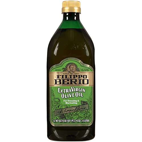 Filippo Berio Extra Virgin Olive Oil, 50.7 Ounce Recycled rPET Bottle