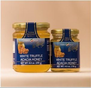 Coluccio - Umbrian White Truffle Acacia Honey, (2)- 4.6 oz. Jar