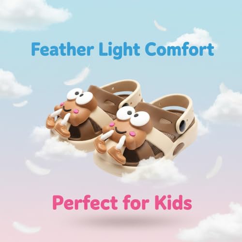 Image of GLJ Unisex Kids Comfort Sandal for Kid Boy & Girl, Age 1-5 Years, 1150