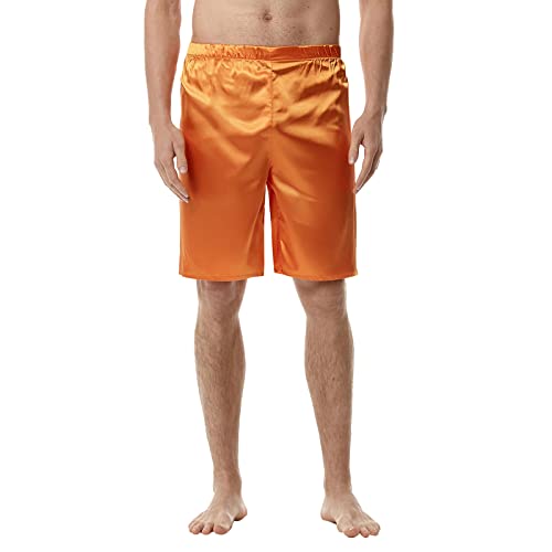 Badehose Herren Sommer Sporthose Kurz,Shorts Yoga,Funzige Badehose,schwarze Radlerhose,Bermuda Shorts Männer,Badeshorts Herren Grün,Shorts Jersey,Badehose Herren L, naranja, XL