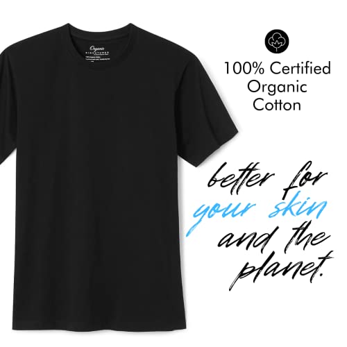 Crewneck 100% Certified Organic Cotton, Soft Shirts for Men3