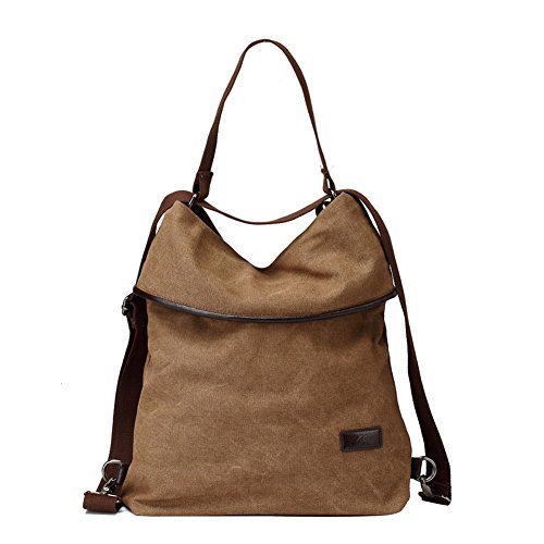 Buy MOLLYGAN Multipurpose Canvas Shoulder Bag Backpack School Bag