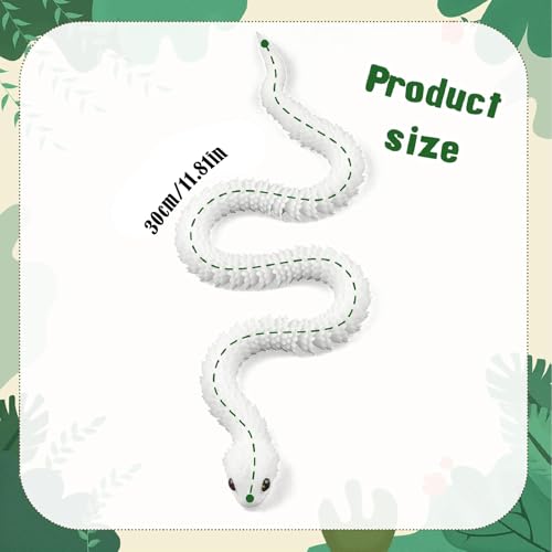 GETFACAI 2 PCS 3D Printed Snake, Fidget Animals, Home Office Executive Desk Decor, Gift for Friends (Blue Purple, Night Light White)