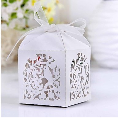 Bird Diecut Decorative Favor Boxes (12pcs)