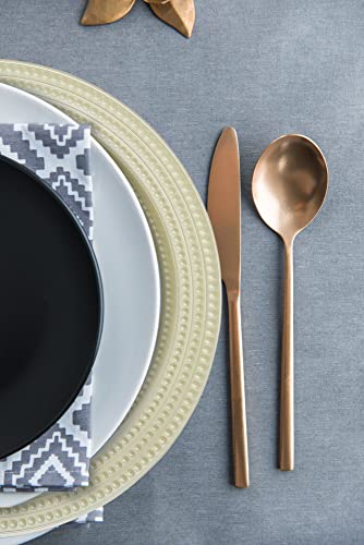 Platos cargadores de vidrio TigerChef, diseño Pearl Dot miniatura 2