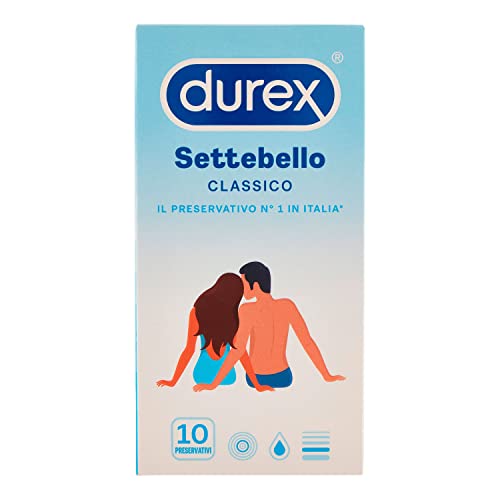 Durex Profilattico Settebello Classico Durex 10Pz, 10Pz