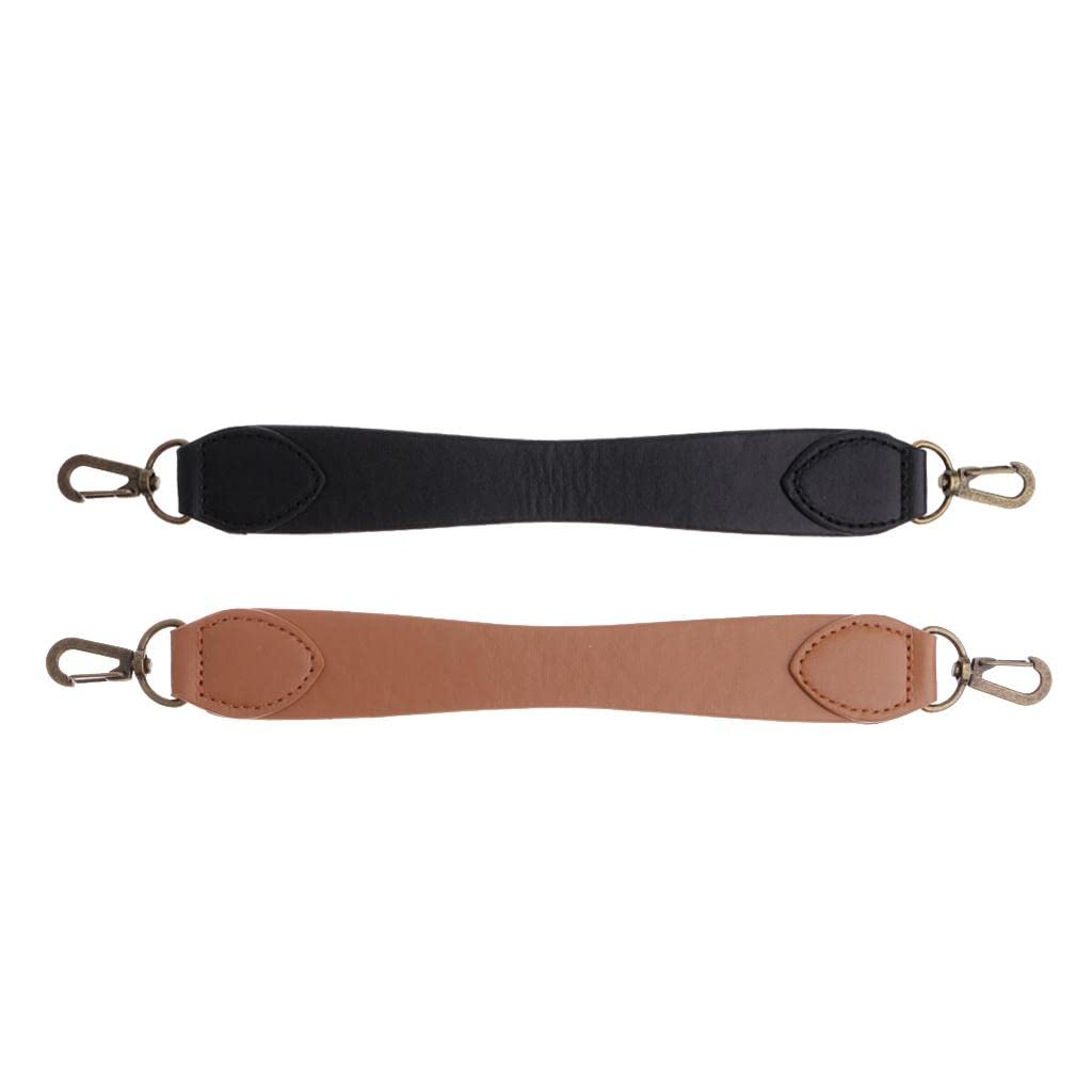 2pcs PU Leather Short Handbag Strap Replacement Purse Handle Holder 29cm-image-32