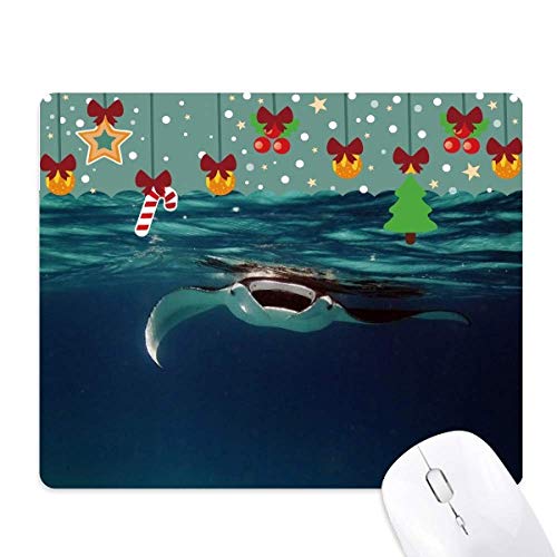 Alfombrilla Ocean Ray de ratón para juegos y oficina con ilustración navideña de ciencia