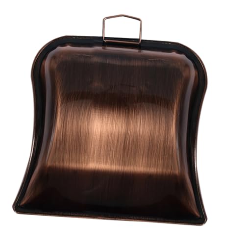 MOLUCKFU Jumbo Dust Pan Industrial Dust Pan with Handle Handheld Dustpan for Home