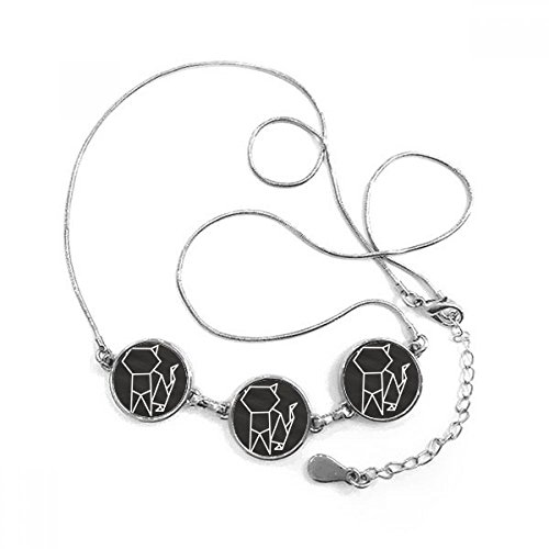 Collier chat origami pour parfaire votre tenue décontractée chic