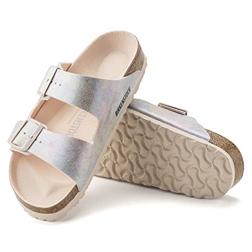 Birkenstock Arizona Mf Iridescent Light Rose Veg Unisex Shoes2