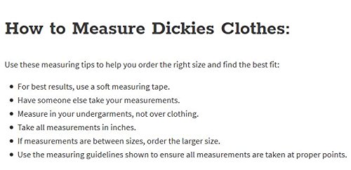 Dickies Mens Loose-Fit Cargo Work Utility Pants, Black, 38W X 30L Us #TOP2