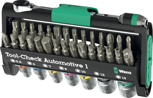 Wera 05049065001 Tool-Check Automotive 1, 38 pièces