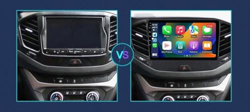 Radio Coche 2 DIN Carplay y Android Auto con Pantalla Táctil 32G 2