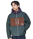[クリフメイヤー] ジャケット 中綿 レトロ フード メンズ MENS LARGE ネイビー