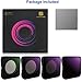 LENSKINS 4 Pack ND Filters ND8 ND16 ND32 CPL for GoPro Hero 13, Hero12, Hero11, Hero10, Hero 9 Black, HD Optical Glass Neutral Density and Circular Polarizer Lens Filter Kits, Action Camera Filter