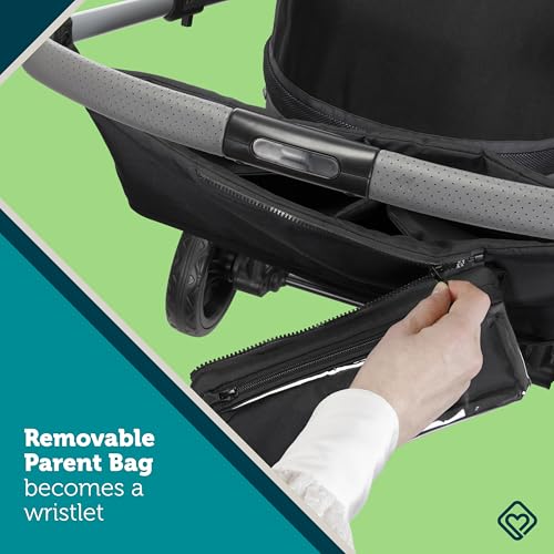 Safety 1st Summit Wagon Stroller for 2 Kids with Removable Tray in High Street - image 9