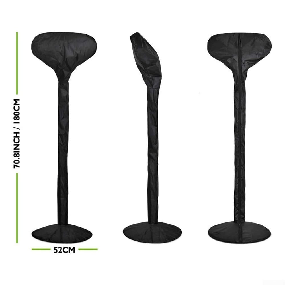 Outdoor Heater Cover, Waterproof Outdoor Heater Cover Protects From Wind Snow Sunlight