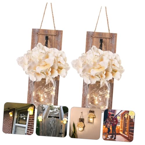 Candelabro vintage de madera para iluminar el salón 4
