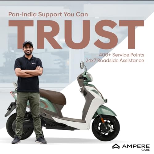 Image of Ampere Magnus G Max Electric Scooter by Greaves | 142 km IDC Range | Safe LFP Battery with 5-Year / 75,000 km Warranty | Ex-Showroom (MONSOON BLUE, Magnus G Max)