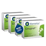 Sinupret im Sparset 4x100 Stück – 5-Pflanzenkombination bei Nasennebenhöhlenentzündung mit Schnupfen. Löst den Schleim, öffnet die Nase und befreit den Kopf