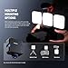 NEEWER LED Video Light, Portable Photography Lighting, 3 Cold Shoes, CRI 97+, 8 Scene Modes, Rechargeable Bi Color Dimmable Soft Camera Panel Light for Vlogging Video Recording, NL-36AI