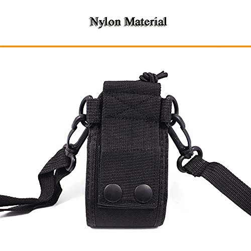 Two Way Radio Case Universal Pouch Bag Holster For Gps Kenwood Yaesu Icom Motorola Baofeng Uv5R Uv82 Tyt Uv5Ra Hyt 888S Retevis H777 Walkie Talkie Nylon Multi-Function #TOP1