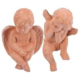 Photo Gallery iplusmile 2 pezzi statua angelo decorativa in piccole sculture in terracotta rossa per decorazione vasi da fiori per e giardino modelli e meditativo Photo Gallery iplusmile 2 pezzi statua angelo decorativa in piccole sculture in terracotta rossa per decorazione vasi da fiori per e giardino modelli e meditativo