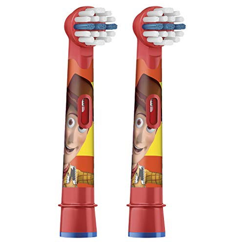 Oral-B Kids Extra Soft Replacement Brush Heads featuring Disney Pixar Toy Story, Ages 3+, 2 count - image 2