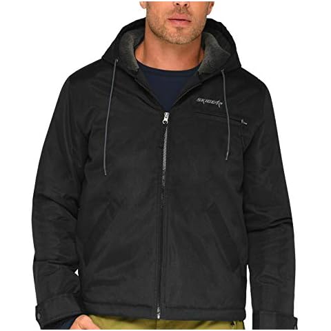 SkiGear Men's Cooper Insulated Jacket, Black, XX-Large Cover
