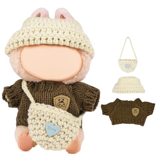 Vicloon 3 Pcs Doll Clothes For Labubu Dolls, Clothes & Accessorie...