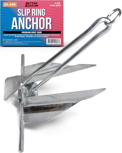 Better Boat Slip Ring Fluke Anchor