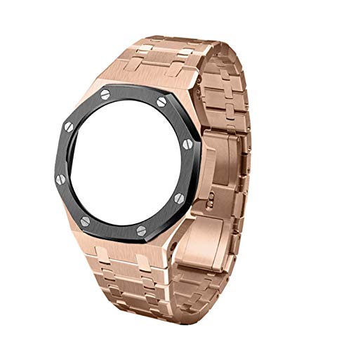 Bracelet de montre en métal GA2100 en acier inoxydable look luxe