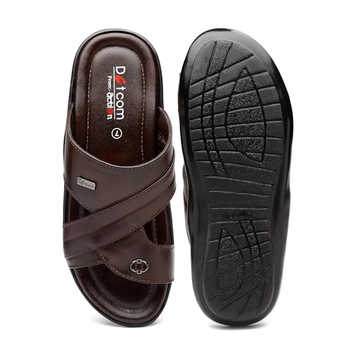Image of ACTION | DOTCOM | ELEGANT-703 | Men's | Slip-On | Sandal | Everyday | Comfortable | Durable | Lightweight | Classic | Casual | Sandal