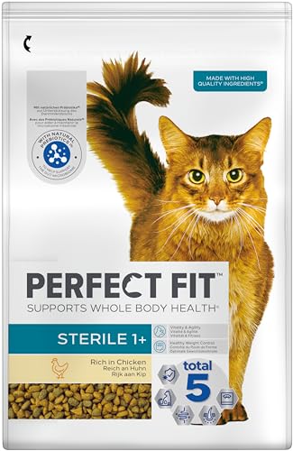PERFECT FIT™ Katze Beutel Sterile Adult 1+ mit Huhn 3x2,8kg