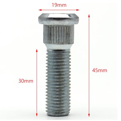 Pernos de rueda M12x1.5 para solucionar vibraciones en Pontiac Vibe 2007 a 2010 tornillos auto 2