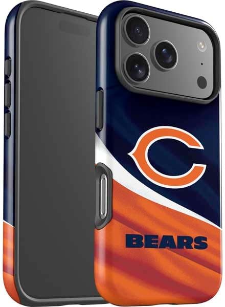 Skinit Impact Phone Case Compatible with iPhone 17 Pro - Officially Licensed NFL Chicago Bears Design