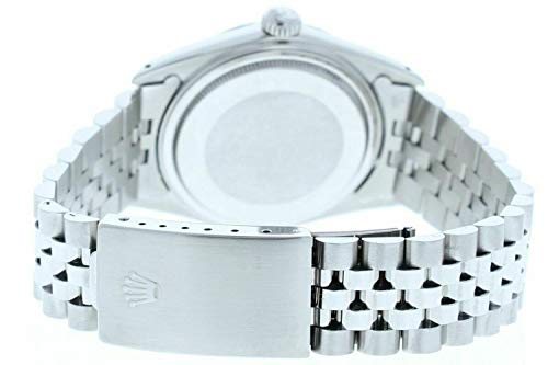 Rolex Mens Datejust 16030 Jubilee Bracelet Custom Black Diamond Dial (Certified Preowned)3